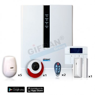 Kit allarme wireless TCP/IP professionale