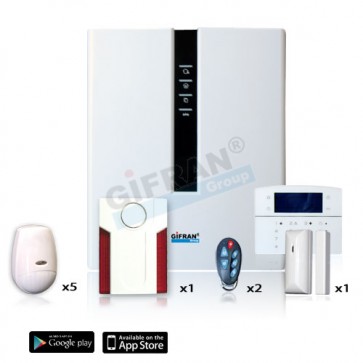 Kit allarme wireless TCP/IP professionale