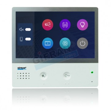 Videocitofono 2 fili 7 pollici touch screen monitor