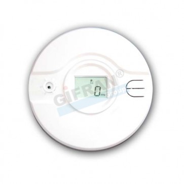Antifurto casa senza fili, sensore Anti incendio wireless, sensore rilevamento fumi wireless per impianto di allarme.