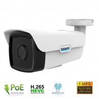 Telecamera  IP POE (AI) Smart Analitycs Starvis 5 MPX focale variabile con motor zoom e slot SD