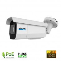 Telecamera IP CMOS Starvis 5 MPX focale variabile con motor zoom e slot SD
