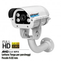 Telecamera lettura targa AHD 2.0 MPX