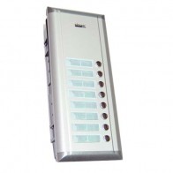 Pulsantiera videocitofono supplementare 8 appartamenti collegamento 2 fili