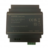 Alimentatore da quadro su modulo DIN per collegamento bus non polarizzato