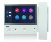 Monitor videocitofono 7 pollici touch screen con cornetta collegamento 2 fili