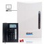 Kit centralino telefonico 8 interni con telefono tipo panasonic professionale