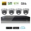 Videosorveglianza POE 4 telecamere 5MPX